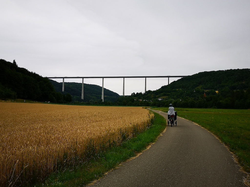 Die Kochertalbrücke ist die höchste Brücke Deutschlands